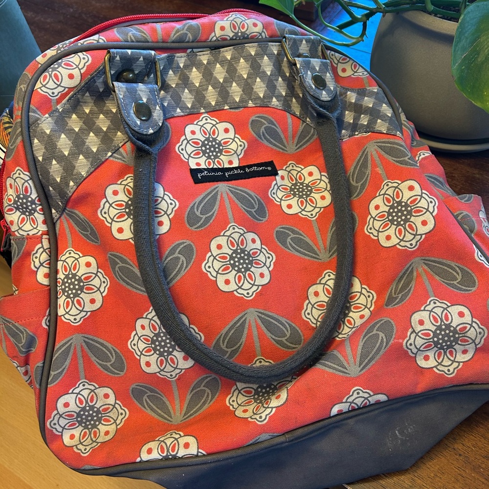Petunia pickle bottom diaper bag/tote bag